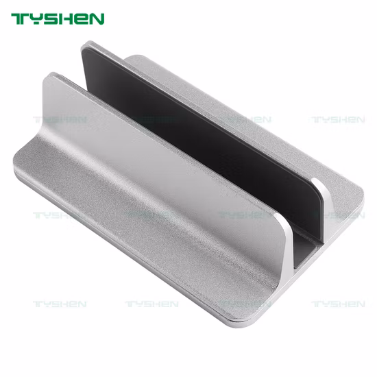 Supporto per laptop in alluminio, spessore regolabile tra 1,4 cm e 7,3 cm