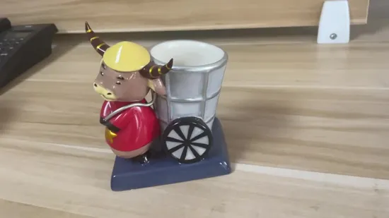 Portapenne per chitarra in resina con astuccio per matite per strumenti musicali retrò per studenti